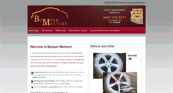Desktop Screenshot of bumpermasters.com